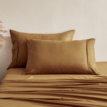 Gaultier 400TC Bamboo & Cotton Sateen Standard Pillowcases (Set of 2)